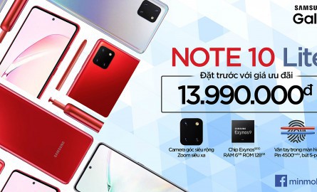 Galaxy Note 10 Lite: Phiên bản giá rẻ của dòng Galaxy Note cao cấp