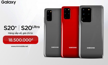 Tại sao nên mua bộ 3 Galaxy S20 chính hãng tại MinMobile ngay thời điểm này?