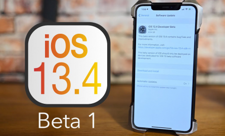 Cập nhật những thay đổi trên phiên bản iOS 13.4 Beta