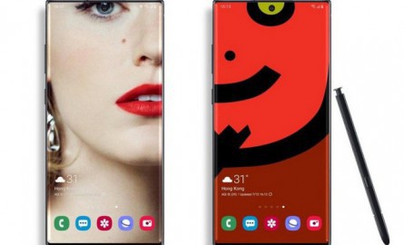 Bộ hình nền che camera nốt ruồi trên điện thoại Samsung 