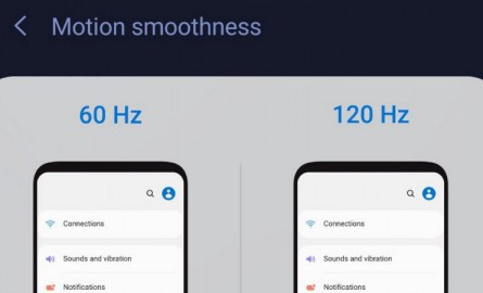 Galaxy S10 và Note 10 có tùy chọn tốc độ làm mới 120Hz