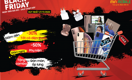 Black Friday – Siêu ưu đãi lớn nhất năm tại MinMobile