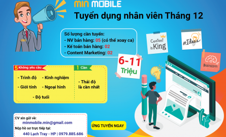 MINMOBILE – NHẮN TÌM ĐỒNG ĐỘI