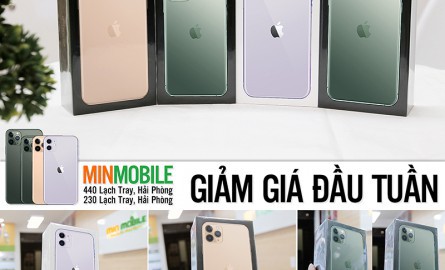 Đầu tuần hứng khởi với loạt iPhone 11/ 11 Pro/ 11 Pro Max giảm giá mạnh